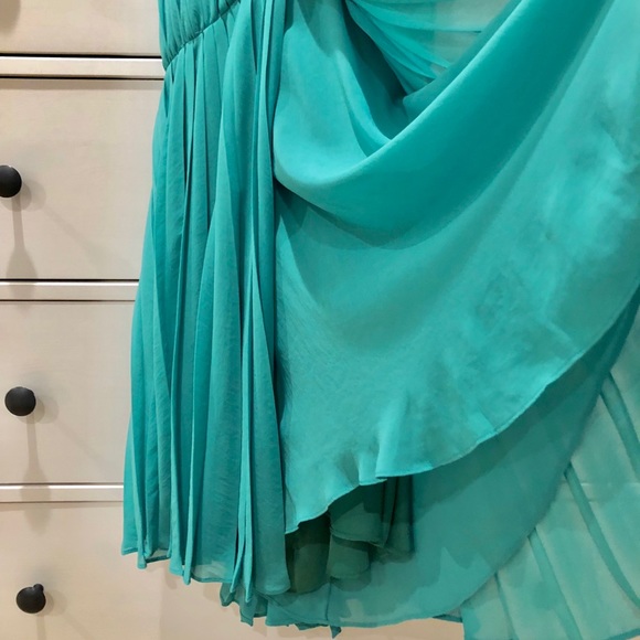 Halston Heritage Pleated Halter Dress - Picture 9 of 16